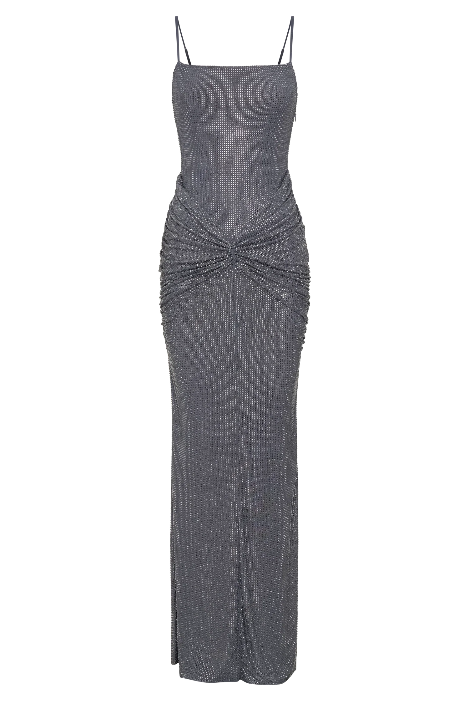 Roisin Diamante Maxi Dress Gunmetal