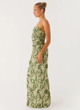 Sirrah Maxi Dress Jade Fern