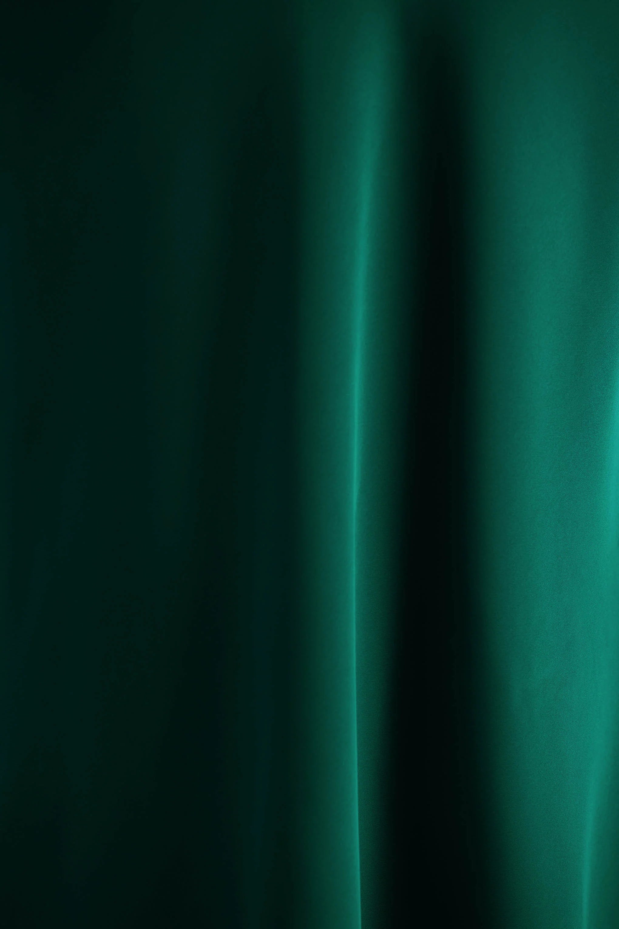 Celina Bottle Green Satin High Neck Maxi Dress