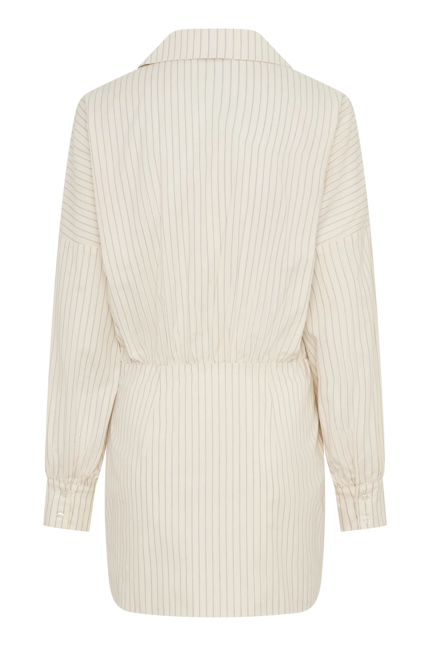 Ivy Oversize Shirt Mini Dress Stripe