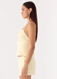 Leray Top Lemon Yellow
