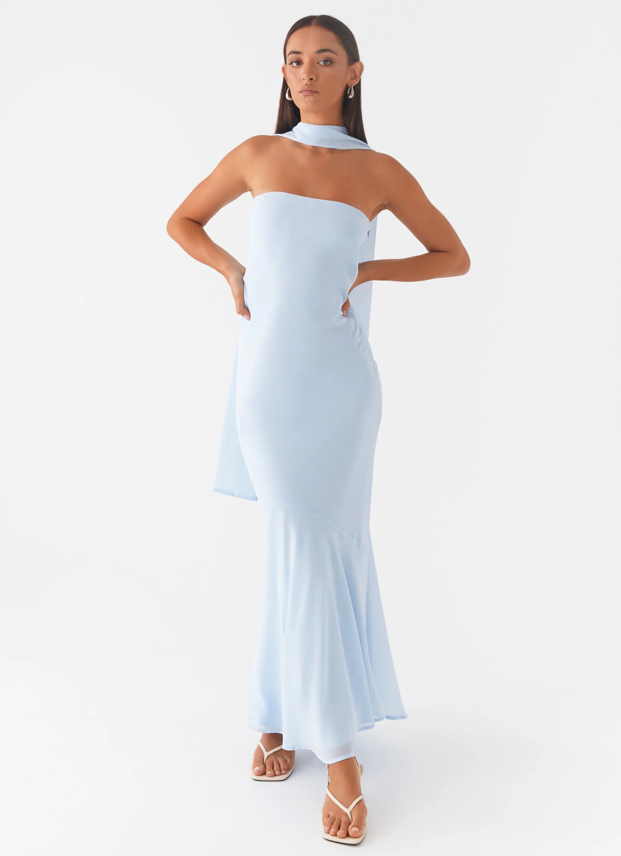 Under The Pagoda Maxi Dress Blue